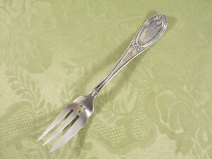 Marked Coin Silver Pickle Fork Olive Pattern Variant Circa 1865