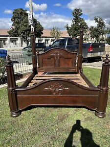 Antique Victorian Bed Queen Size Prudent Mallard