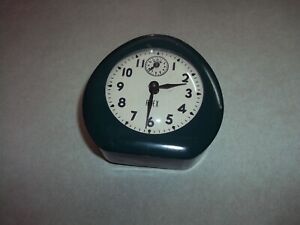Vintage Old Apex Wind Up Alarm Clock Nice Prop