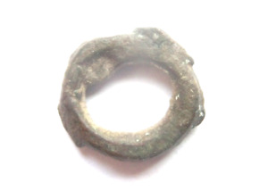  Wow Celtic Bronze Proto Money Currency A Snake Eating Itself Danube Region
