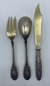 A N Nevalainen Master For Faberge Set Silver 84 Russia Imperial Antique Finland