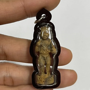 Kuman Thong Prai Amulet Pendant Thai Voodoo Doll Lucky Money Magic Lp Tae