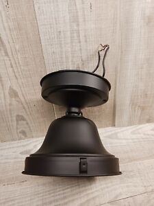 Antique Industrial Ceiling Wall Light Fixture Bell Shaped Porcelain Socket