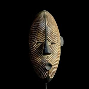 African Mask Antique Wall Hanging Songye Mask African Mask G1215