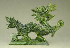 100 Exquisite Natural Jade Handmade Hand Carved Dragon Statues