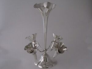 14 1 2 Antique Sterling Silver Epergne Centrepiece 1902 By Horace Woodward