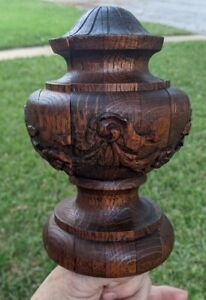 Architectural Salvage Finial Or Newell Post Topper