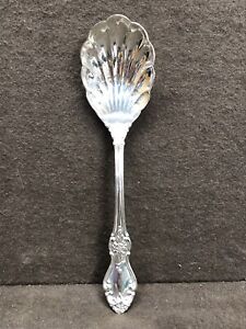 Reed Barton Sterling Old Virginia Pattern Shell Sugar Spoon See Pics Used