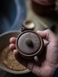 Yixing Zisha Teapot Pottery Handmade Jiangpo Clay Health Pinecone Tea Pot