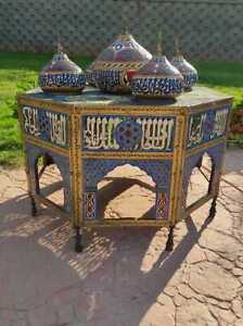 Islamic Mamluk Era Colored Inlaid Incense Burner