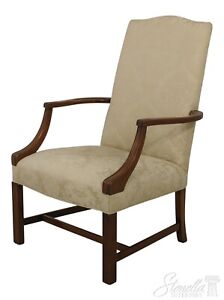 58866ec Southwood Damask Upholstered Open Arm Lolling Chair