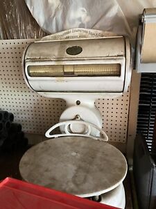 Butcher Store Scale Porcelain The Standard Computing Scale Detroit Industrial