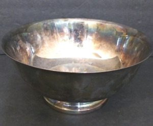 Gorham Silver Original E P Fruit Bowl Yc781 Large 9 W X 4 H Round Serving Bowl