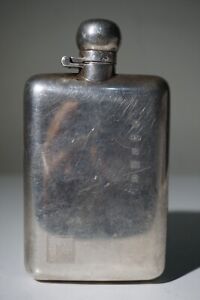 Vintage Birks Sterling Silver Flask 925