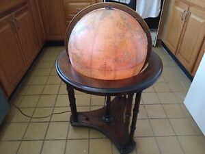 Replogle Heirloom World Globe 16 Illuminated Light Up Globe