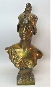 Fine 25 Art Nouveau Orientalist Bronze Sculpture George Coudray C 1890 Antique