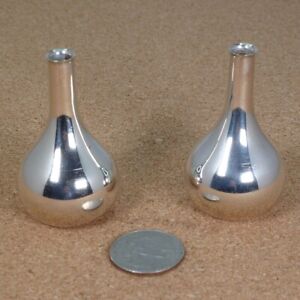 Dansk Design Silver Onion Candle Holders Used