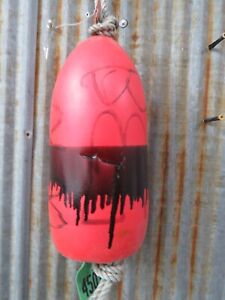 Authentic Small Dungeness Crab Lobster Pot Buoy Tiki Hut Float Bouy Bar Cb403 