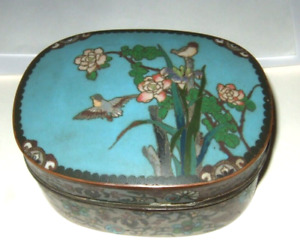 1920 S Chinese Cloisonne Box Estate Find