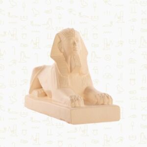 Rare Antique Ancient Egyptian Sphinx Statue Authenticity Certificate