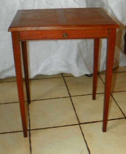 Heritage Mahogany Nesting Table End Table By Henredon Et549 