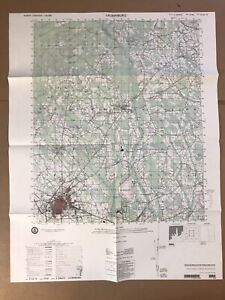 Laurinburg North Carolina Usgs Topographic Map 1976 1 50k Scale Edition 5 Dmatc