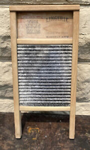 National Washboard Co No 703 Lingerie The Zing King Vintage Wood Chicago Memphis