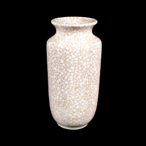 Chinese Qing Ge Guan Type Porcelain Vase Crackle Glaze Old Antique China 4 1 4 