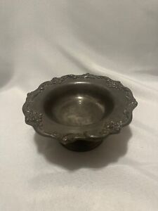 Lunt Silver Plated Pedestal Compote Candy Dish