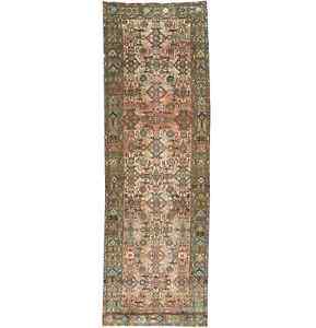 Handmade Semi Antique Tribal 3x9 7 Distressed Oriental Runner Rug Hallway Carpet