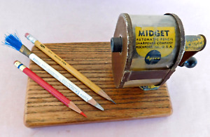 Midget Automatic Pencil Sharpener 1918 Design Home School Model