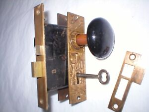 Antique Victorian Era Door Hardware