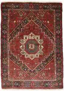 Rare Geometric Floral Vintage 3 4x4 9 Bidjar Oriental Rug Handmade Plush Carpet