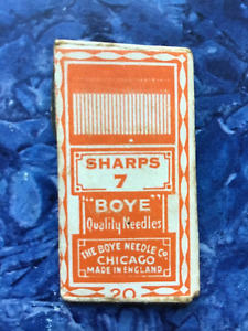 Boye Brand Sharps 7 Antique Paper Needle Case 20pc Pack