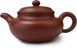 Teapot 8 6oz Chinese Yixing Genuine Clay Classics Fanggu Pot Infusers Tea Red