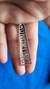 Sterling Silver Book Mark