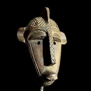 Home D Cor Handmade Mask Hand Carved Large Bambara Mask Of Mali African 9727