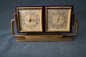 Art Deco French Desktop Barometer