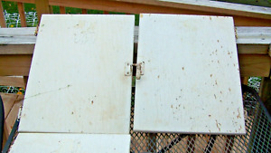 Hoosier Sellars Marsh Kitchen Cabinet Doors Hardware X 3 Not Oak Soft Wood