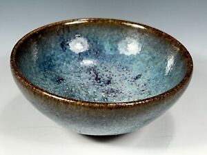 Fine China Chinese Junyao Blue Glazed Pottery Tea Bowl Song Style Age Unknown