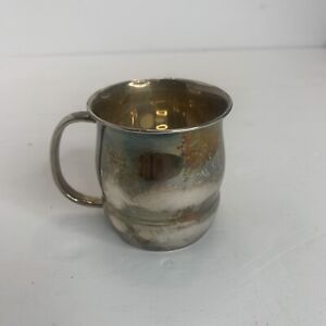 Vintage Towle Silversmiths Baby Christening Cup 10782 Sterling Hollowware 