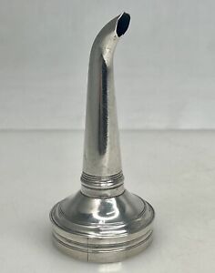 Antique George Iii Sterling Silver Wine Funnel George Knight 92002