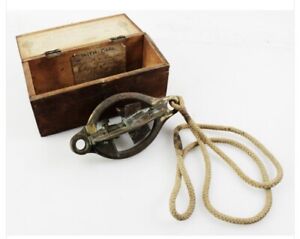 Walker S Patent Harpoon Sounding Device Original 19th Century Box Whaling Yacht