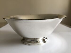 Tiffany Co Makers Small Sterling Silver 925 5 5 Footed Bowl 20660 210g