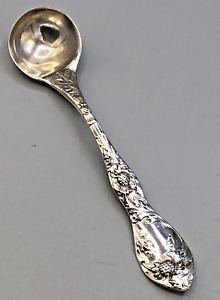 Thistle By R Blackington Sterling Silver Master Salt Spoon 3 5 