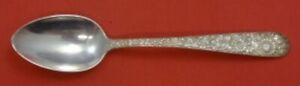 Repousse By Kirk Sterling Silver Place Soup Spoon 7 1 4 Flatware Heirloom