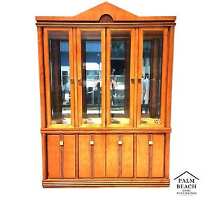 Hickory White China Cabinet Biedermeier Genesis Collection