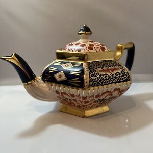 Antique Imari Teapot With Stand Imari Ceramics Collectable Teapot Victorian