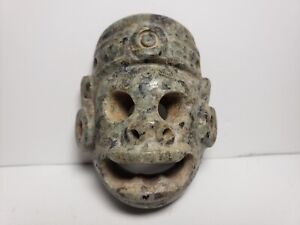 Pre Columbian Jade Mayan Monkey Pendant