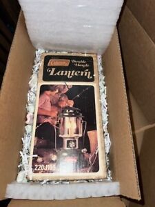 Coleman 220j Lantern New In Box Never Fueled Or Fired Near Mint 3 77